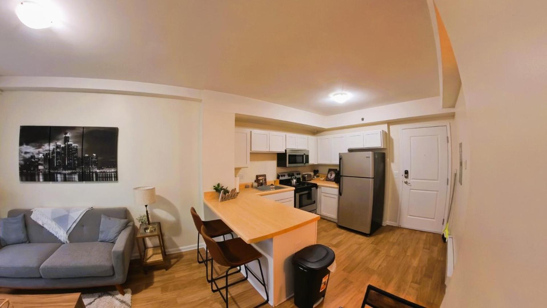 Prime City Center Location! 2Br Near Everything! 底特律 外观 照片